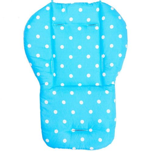 Coussin De Siège De Poussette À Pois Pour Bébé, Matelas De Voiture, Tapis De Poussette En Coton, Accessoires De Sortie