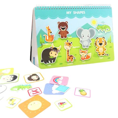 Jouets Montessori Pour Tout-Petits, Nouvelle Version, Livre D'activités Préscolaires, Livre D'apprentissage Éducatif Pour Autisme Sp