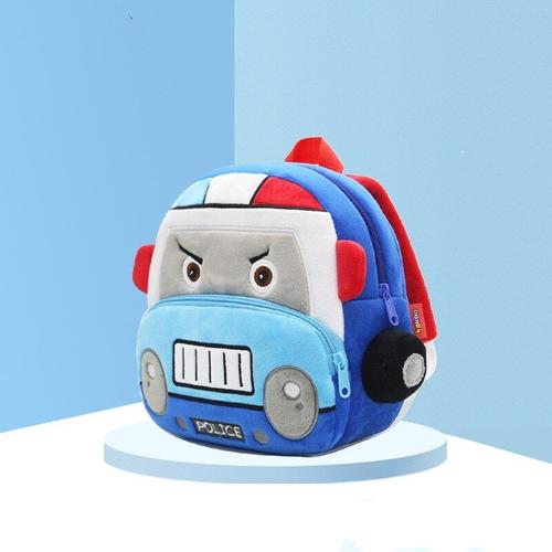 Sac À Dos En Peluche Pour Fille De 2 À 4 Ans, Voiture En 3d, Sac D'école Pour Garçon, Dessin Animé, Pour Écolière De La Maternelle, Cadeau D'anniversaire Mochila