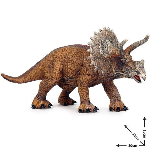 Figurine De Dinosaure Triceratop, Modèle Animal De Simulation, Poupée D'action, Jouets Pour Enfants, Cadeau Pour Garçons