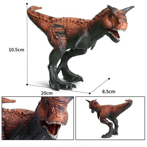 Lot Figurines Dinosaures Sanlebi - 6 Modèles Réalistes - 7-10 Cm - Jouet Éducatif Enfant