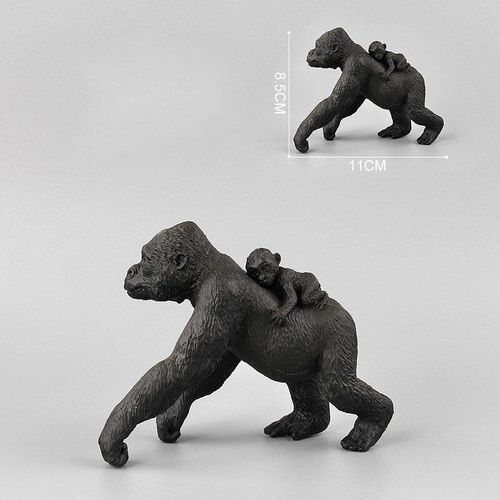 Figurines D'animaux De La Forêt, Singe, Chimpanzé, Zoo, Poupée À Collectionner, Cadeau Pour Enfants