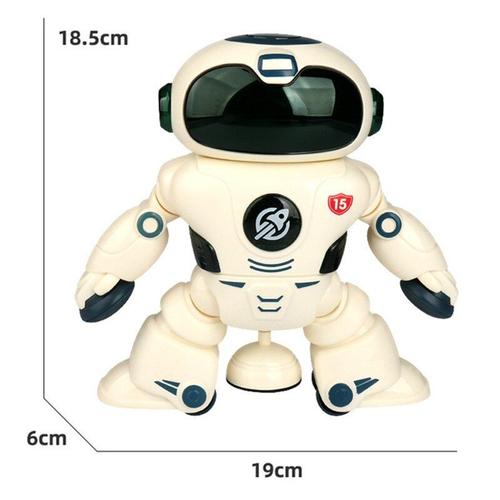 Robot De Danse Avec Espace Rotatif 360, Jouet Électronique Pour Enfants, Idéal Pour La Marche, Noël, Anniversaire