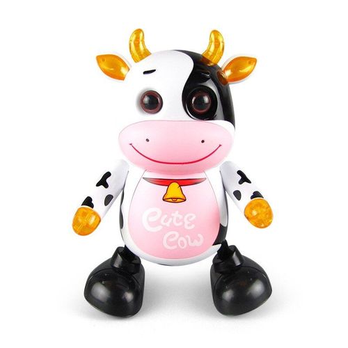 Poupée Électrique En Forme De Vache, Jouet Pour Enfant, Musique, Danse Légère, Animaux, Bétail, Cadeau D'Anniversaire