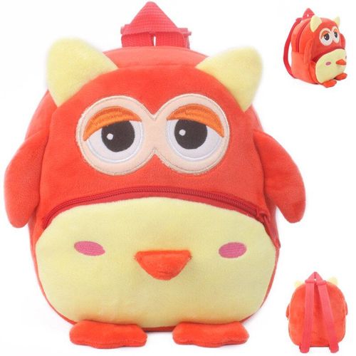 Sac À Dos En Peluche Animal Mignon Hibou, Sac D'école Pour Enfants De La Maternelle Bébé Écolier Cadeaux