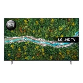 LG 70UP77006LB - 70" TV LCD rétro-éclairée par LED - Smart TV - ThinQ AI, webOS - 4K UHD (2160p) 3840 x 2160 - HDR - gris fer foncé