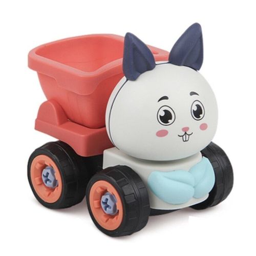 Jouets De Puzzle Amusants Pour Enfants, Modèle Cochon, Pelleteuse, Camion, Voiture, Bricolage