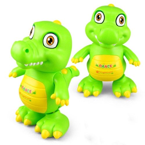 Jouet Électrique En Forme De Dinosaure, Crocodile, Danse Légère, Animal, Jouet Amusant Pour Enfants, Cadeau D'anniversaire