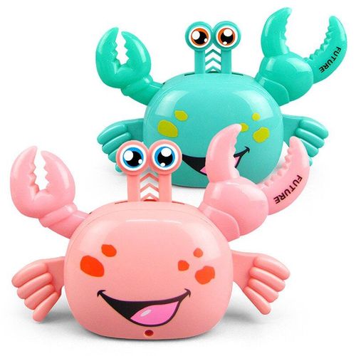 Robot Électrique En Forme De Crabe, Jouet Éducatif Interactif, Avec Musique, Marche À 360 Degrés, Cadeau D'anniversaire