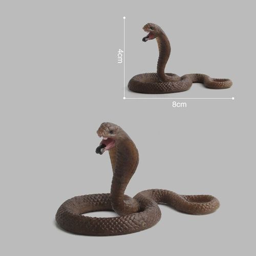 Figurines D'Action En Plastique Pour Enfants, Jouets, Mini Serpent, Cobra, Python, Animaux Sauvages