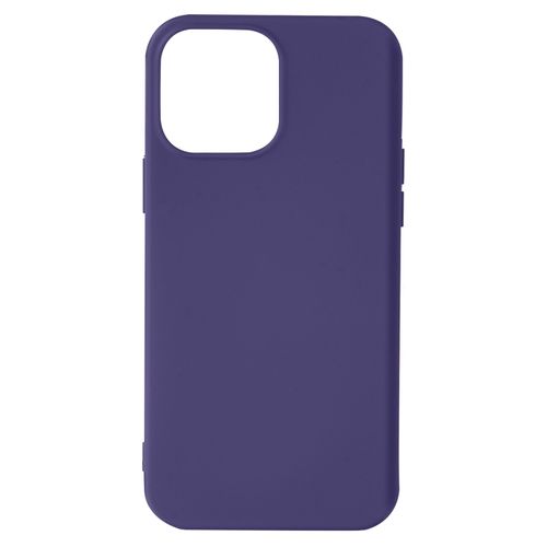 Coque Iphone 13 Pro Max Silicone Semi-Rigide Finition Soft-Touch Violet