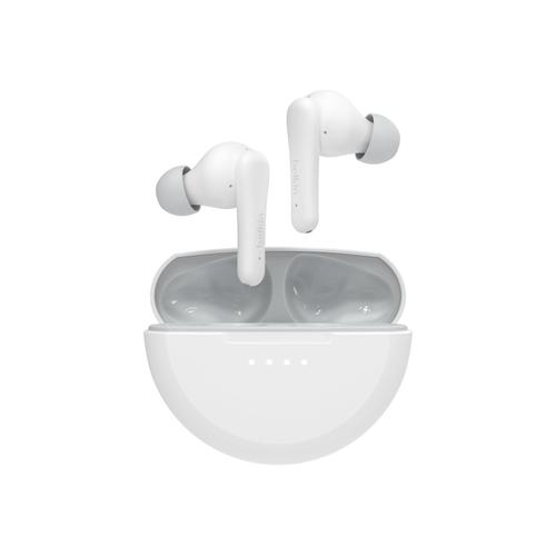 Belkin SoundForm Nano 2 for Kids - Écouteurs sans fil avec micro - intra-auriculaire - Bluetooth - blanc