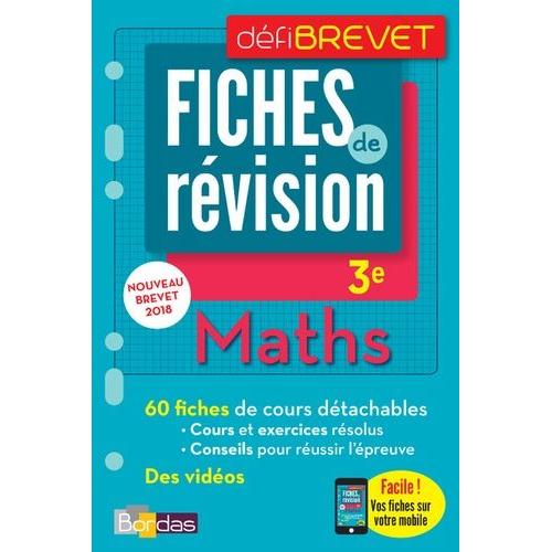 Maths 3e - Fiches De Révision