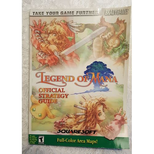 Legend Of Mana Official Strategy Guide. Brady Games