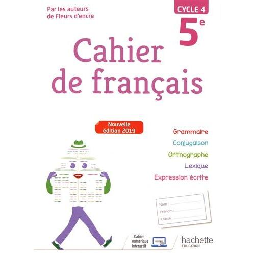 Cahier de Français cycle 4/3e - cahier d'activités - Ed. 2022 | Hachette  Éducation - Enseignants