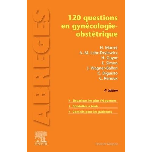 120 Questions En Gynécologie-Obstétrique