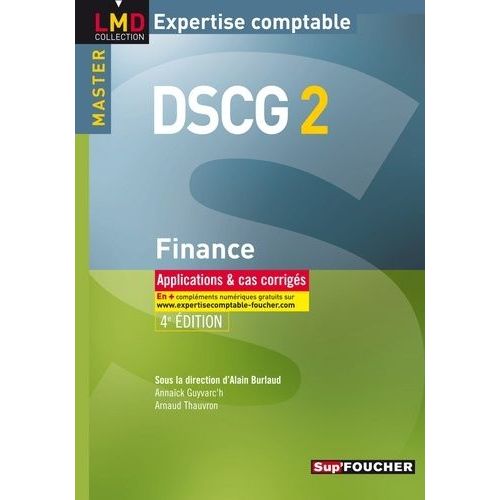 Finance Dscg 2 - Applications Et Cas Corrigés
