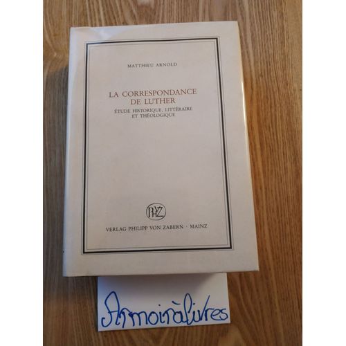 La Correspondance De Luther