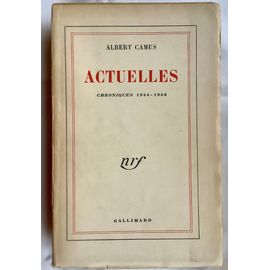 Actuelles Tome 1: Chroniques 1944-1948