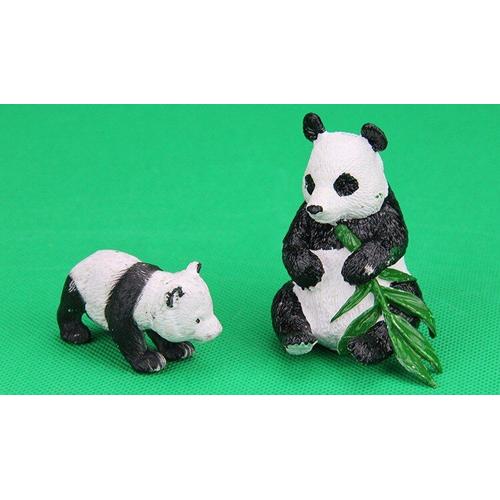 Figurines De Panda En Plastique Pvc, Jouets Pour Enfants, Collection, Poupée, Cadeau, Animal, Mère Et Fils