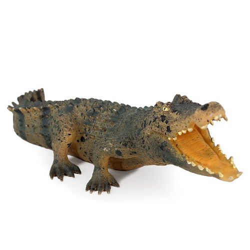 Jouet Crocodile/Tortue En Caoutchouc, Simulation Réaliste, Accessoires De Jardin, Cadeau De Blague, Nouveauté, Jouet Animal