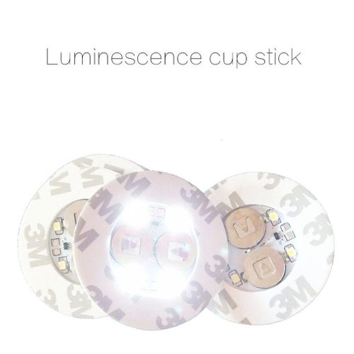 Bouteille De Vin En Verre Transparent, Autocollant Led, Sous-Verres, Lumières, Bouteille De Vin, Vase, Fête De Noël, Mariage, Bar, Décor De Fête
