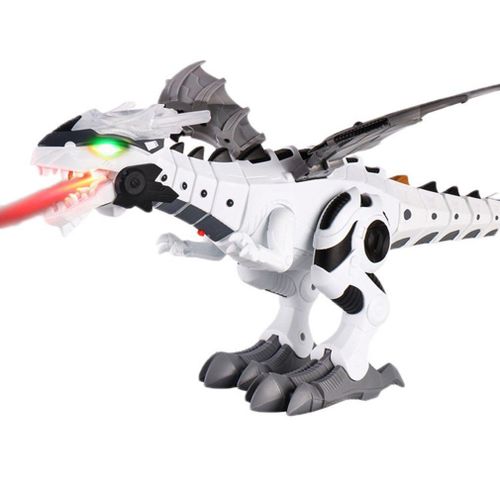 Grand Dinosaure Mécanique À Spray Avec Aile, Modèle D'animal De Dessin Animé Électronique, Robot Pterosaures Juguete, Jouets Pour Enfants