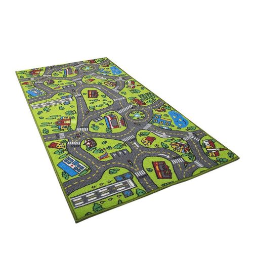 Tapis De Voiture Multicolore Pour Enfants, Tapis De Jeu Sûr Et Amusant Pour Garçons Et Filles