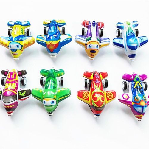 Jeu Mini Avion Pour Garçons, 1 Pièce, Modèle Animal De Dessin Animé Mignon, Jouets Éducatifs Style Traction, Cadeau Pour Enfants En Bas Âge