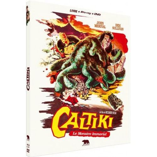 Caltiki - Le Monstre Immortel - Édition Collector Blu-Ray + Dvd + Livre