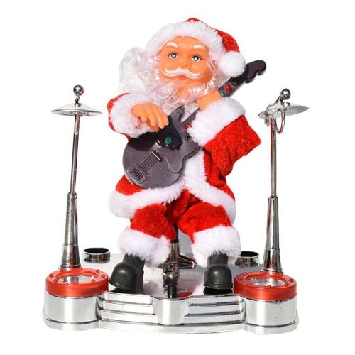 Poupée Électrique De Noël Pour Père Noël, Instrument De Musique, Jouet De Fête