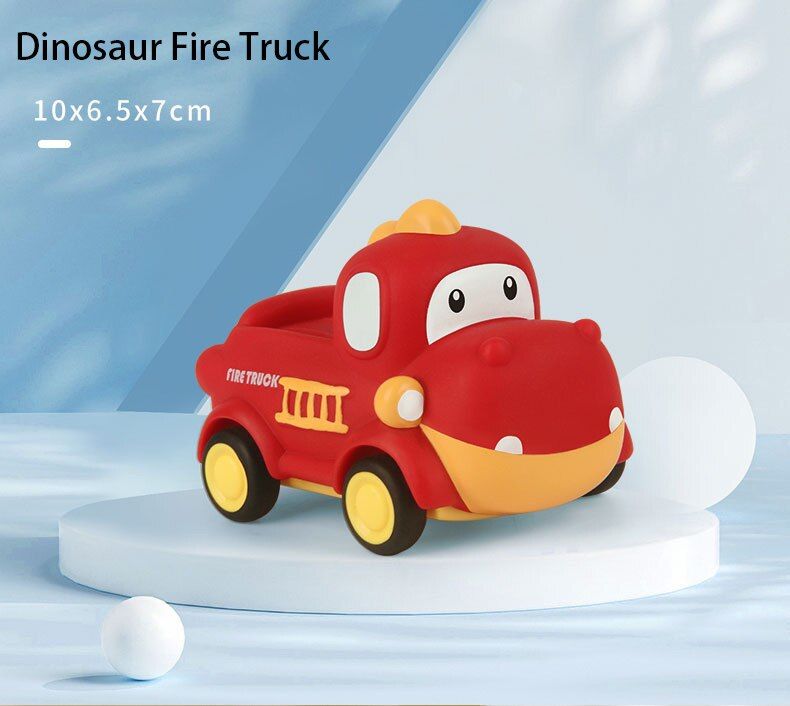 Mini Voiture En Caoutchouc Souple Pour Bebe Jouet De Dessin Anime Inertie Dinosaure Peut Mordre Et Tomber Modele De Voiture Pour Enfant De 1 A 2 Ans Rakuten