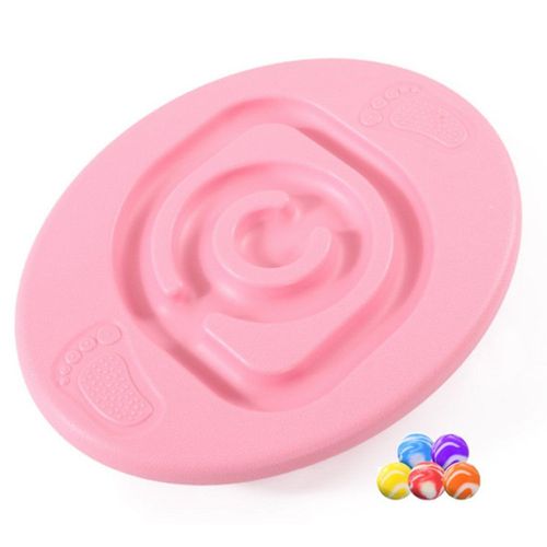 Équipement D'Entraînement À L'Intégration Sensorielle Pour Enfants, 1 Pièce, Planche D'Équilibre D'Escargot, Piste Lisse Sans Bavures, Couleur Aléatoire