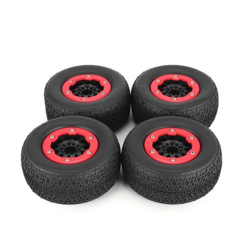 Kit De Roues De Pneus En Caoutchouc, Jante De 110mm, Pièces De Rechange, Accessoires Pour Modèle De Voiture Traxxas Slash 4x4 Hpi Hsp, 4 Pièces