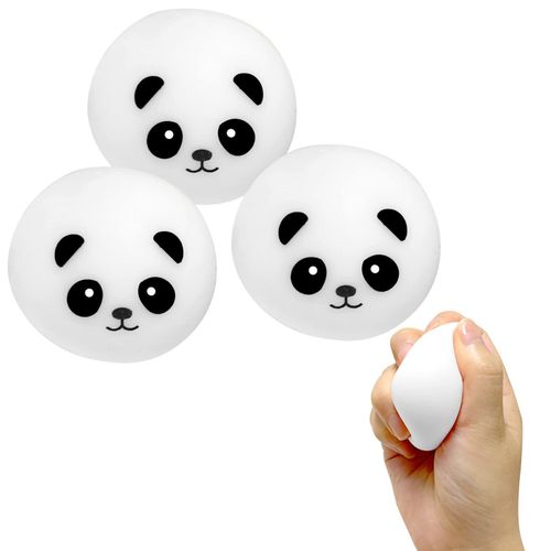Ensemble De Boules De Stress Pour Enfants Et Adultes, 3 Pièces, En Pâte D'ours, Pour Soulager L'anxiété Et La Pression, Jouets Sensoriels Pour Un