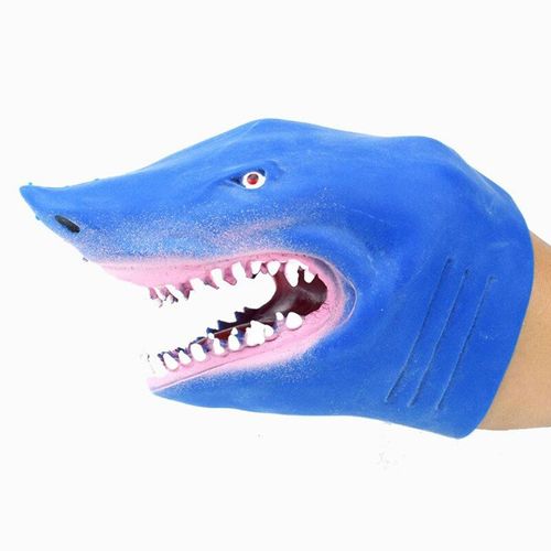 Marionnette À Main De Requin En Plastique Pour Histoire Tpr, Gants De Tête D'animal, Jouets Pour Enfants, Cadeaux Modèles De Jouets Pour Enfants