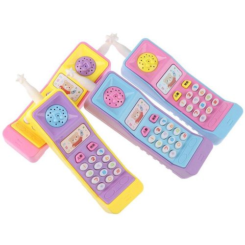 The Girl Next Door ? Téléphone Mobile Électronique Éducatif Pour Enfant, Appareil Vocal Électrique En Plastique, Jouet Pour Apprendre, Machine Pour Apprentissage De La Lecture, À L'Unité
