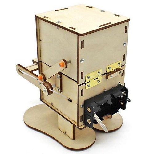 Jouet Puzzle Robot D'avalement, Kit D'éducation Scientifique Et Technologique, Jouets Pour Garçons Et Enfants, Modèle De Pièce En Bois Environnemental