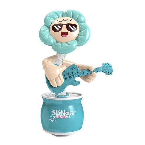 Jouet Électrique Intelligent De 28cm Pour Bébé, Robot De Dessin Animé, Jouet Tournesol, Cadeau D'Anniversaire, Jouet Danse, Musique, Enregistrement, Fourniture De Fête Pour Enfants