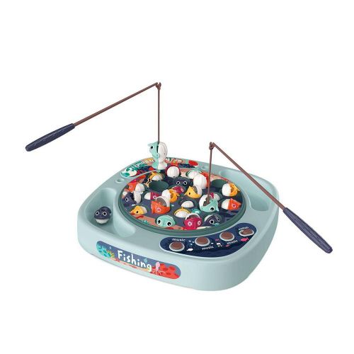 Jeu De Pêche Pour Enfants, Musique, Poisson, Multicolore, Magnétique
