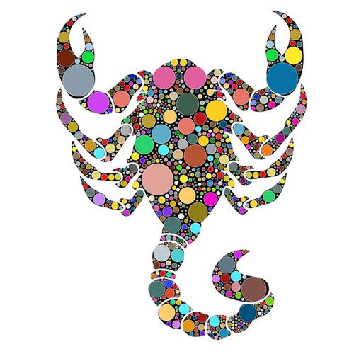 Puzzle En Bois 3d Pour Enfants Adultes, Pièces De Forme Unique De Scorpion Coloré, Bricolage D'Animaux, Modèle De Jouets, Cadeau Dh