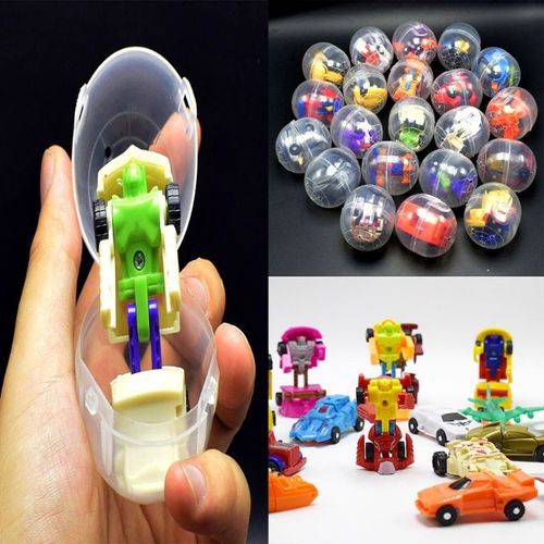 Mini Robot Déformable, ?ufs Surprise, Boule Surprise, Poupée Gashapon, Cadeau Pour Bébés Et Enfants, 1 Pièce