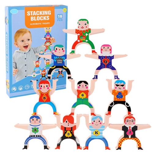 Blocs De Construction De Puzzle Pour Enfants, Hercules Acrobatique, Groupe Méchant, Empilage De L'Équilibre, Jeu De Table Interactif Parent-Enfant, Cadeaux