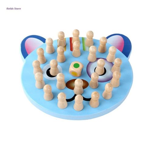 Jeu De Mémoire Montessori Pour Enfants, Plateau De Jeu D'échecs, Dessin Animé Mignon, Chat, Poisson, Pommes, Jeu De Table, Puzzle, Entraînement Cérébral