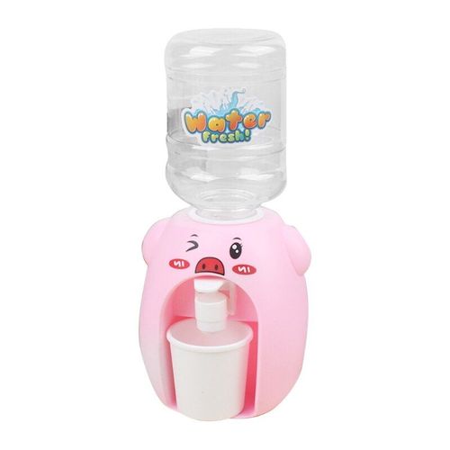 Mini Distributeur D'eau Et Boisson Pour Enfant, 6 Couleurs, Jouet De Cuisine, Maison De Jeu, Simulation D'impression Cochon Mignon