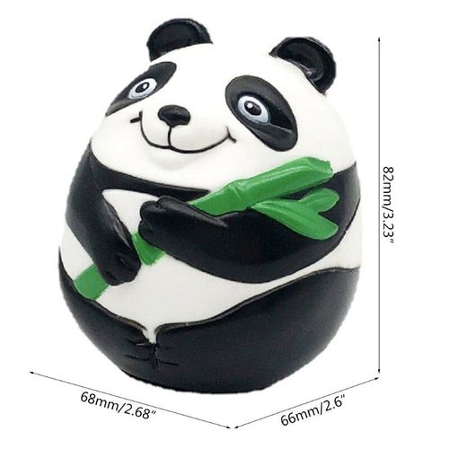 Gobelet Pandas En Plastique Pour Enfants, Jouets Amusants, Souvenirs De Style Chinois, Ornements D'Animaux Pour La Maison Et Le Bureau