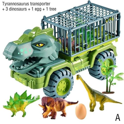 Véhicule D'ingénierie De Dinosaure Rex De Grande Taille, Pelleteuse, Voiture De Transport, Jouets Pour Enfants, Cadeau De Noël