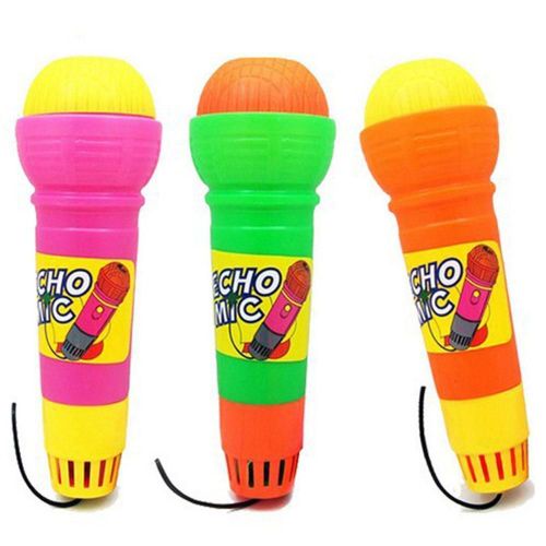 Grand Microphone À Écho, 1 Pièce, Changement De Voix, Cadeau D'Anniversaire Pour Enfants, Jouets D'Apprentissage De Chansons