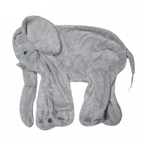 Jouet En Peluche D'éléphant Sans Remplissage, Peluche En Coton Pp, Animal Doux, Oreiller De Couchage Pour Bébé, Jouets Pour Enfants