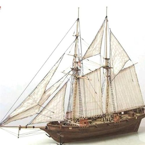 Maquette De Bateau En Bois Fait À La Main, Échelle 1:100, Kit De Bateau, Jouet, Bricolage, Décoration De La Maison, Cadeau, Assemblage